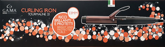 GA.MA Tourmaline Curling Iron Ψαλίδι Μαλλιών για Μπούκλες 33mm 64W GC0203