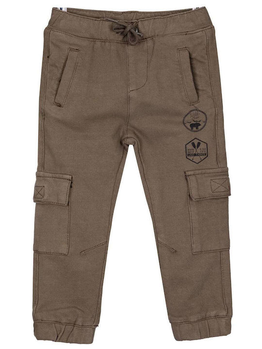 Losan Kids Cargo Trousers Brown