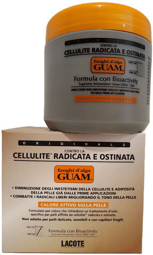 Guam Cellulite Radicata E Ostinata Guam Creme für Cellulite & Wasserretention 500gr