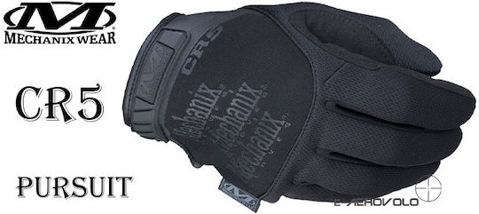 Mechanix Wear T/S Pursuit Covert Στρατιωτικά Γάντια Μαύρα σε Μαύρο χρώμα