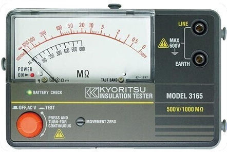 Kyoritsu 3165 Μετρητής Μόνωσης