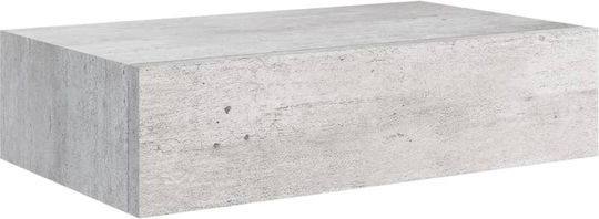 Ράφια Γκρι Σκυροδέματος (2τμχ) 40x23.5x10εκ.