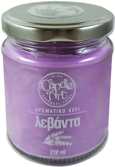 Candle n'Art Αρωματικό σε Βάζο Με Αιθέρια Έλαια Λεβάντας
