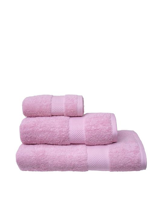 Viopros Facecloth Luxor 50x100cm Pink Weight 600gr/m²