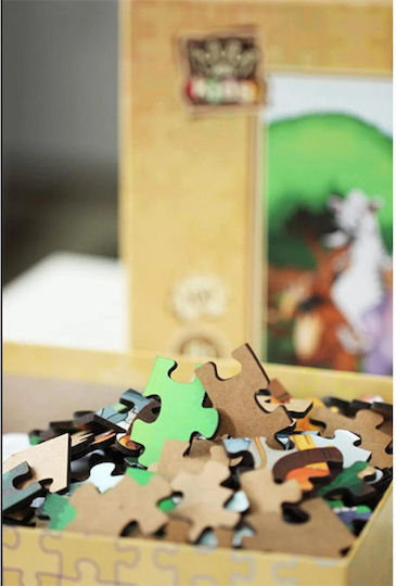 Дървено Детски Пъзел Бързо Куче за 3+ години+ Години 16бр Art Puzzle