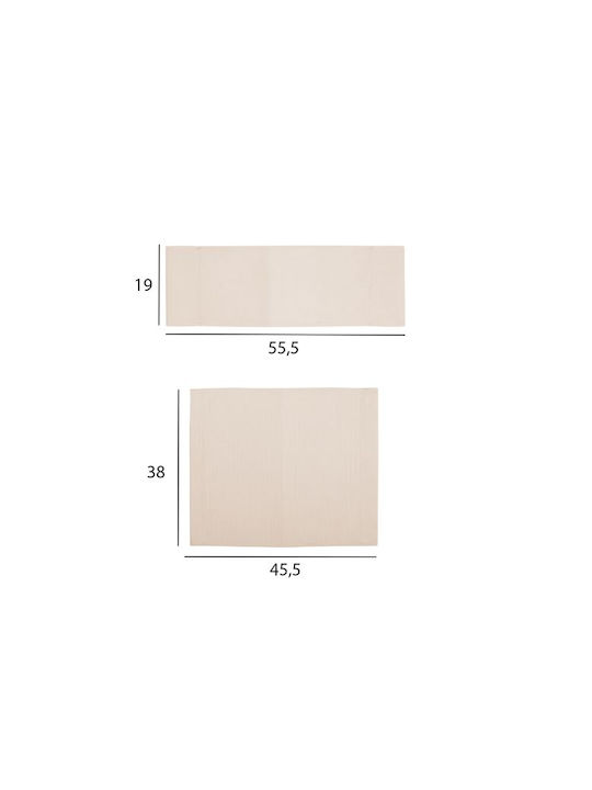 HomeMarkt Πανί Καρέκλας Σκηνοθέτη Νάξος Εκρού 45.5x38εκ.