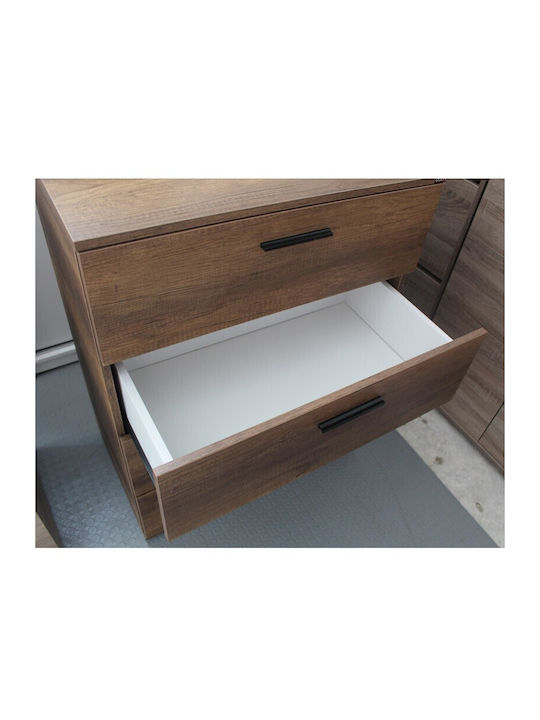 Schublade Büro Walnuss 73x44x96cm