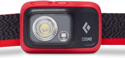 Black Diamond Rechargeable Headlamp LED Waterproof IPX8 with Maximum Brightness 350lm Cosmo 350 BD620673 Bordeaux