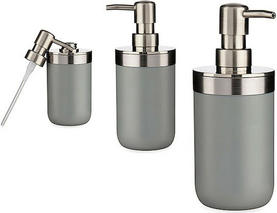 Berilo S3609248 Επιτραπέζιο Dispenser από Ανοξείδωτο Ατσάλι Γκρι 350ml