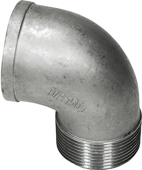Wasi Γωνιακή σύνδεση σωλήνα Verzinkt 1" Männlich/weiblich WS9604