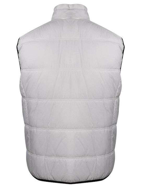Ärmellos Jacke Puffer Schwarz