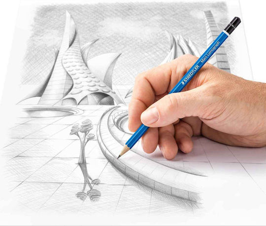 Staedtler Mars Lumograph Μολύβι 11B Μπλε