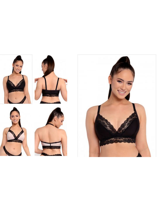 Curvy Kate Bralette Δύο Όψεις Χωρίς Μπανέλα - Μαύρο