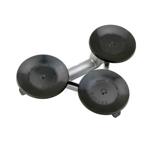 Harden Τριπλή Βεντούζα Αλουμινίου Διαμέτρου 118mm