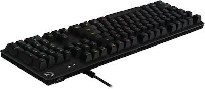 G512 SE Gaming Μηχανικό Πληκτρολόγιο με GX Blue διακόπτες και RGB φωτισμό (Αγγλικό US)