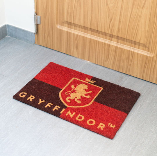 Grupo Erik Πατάκι Εισόδου από Κοκοφοίνικα Harry Potter Gryffindor Κόκκινο 40x60εκ. FGE0036 Κόκκινα