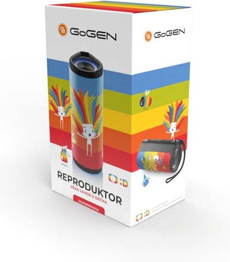 GoGEN Decko REPROVALEC Ηχείο Bluetooth 10W με Διάρκεια Μπαταρίας έως 7 ώρες Πολύχρωμο