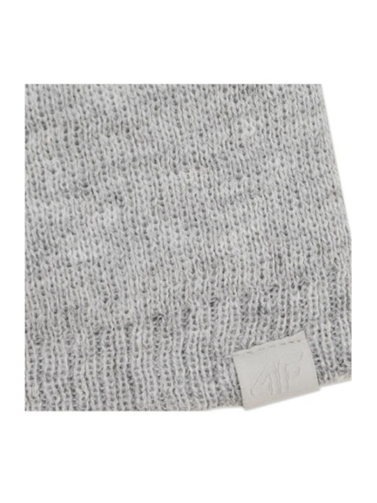 Beanie Beanie Knitted in Gray color
