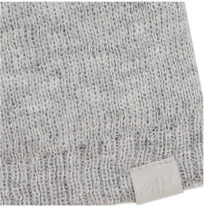 Beanie Beanie Knitted in Gray color