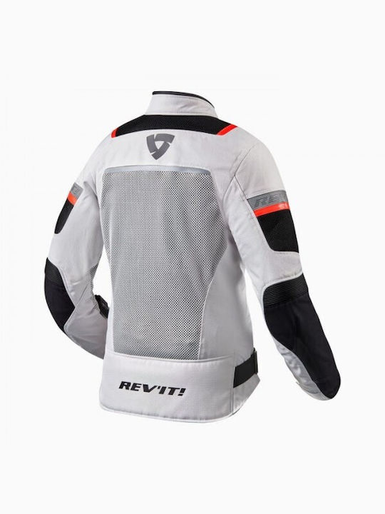 Rev'IT Tornado 3 Ladies 4 Season Women's Riding Jacket Waterproof Silver/Black