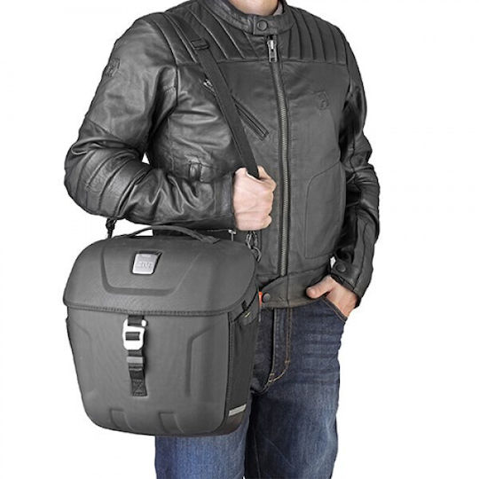 Givi Multilock Πλαϊνή Βαλίτσα Μοτοσυκλέτας 18lt σε Μαύρο Χρώμα