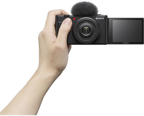 Sony ZV-1F Compact Camera 20.1MP 4K UHD Optical Zoom 4x Black