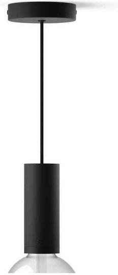 Philips Висящо Осветително Тяло Черен с Цокъл E27