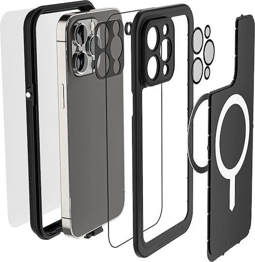 Ghostek Nautical Back Cover Plastic 2mm Waterproof Black (iPhone 14 Pro Max)