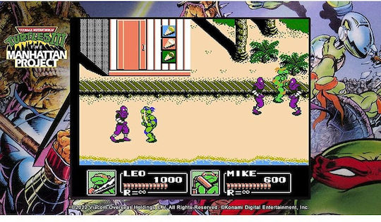 Teenage Mutant Ninja Turtles: The Cowabunga Collection Switch Game
