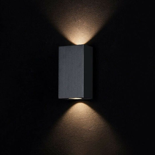 Maytoni Times Square Wandmontierte Außen-Deckenleuchte LED IP54 6W 9x5.5x16εκ.