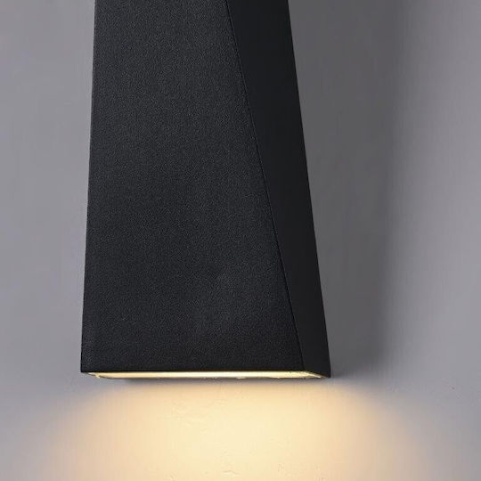 Maytoni Times Square Wandmontierte Außen-Deckenleuchte LED IP54 6W 9x9x20εκ.