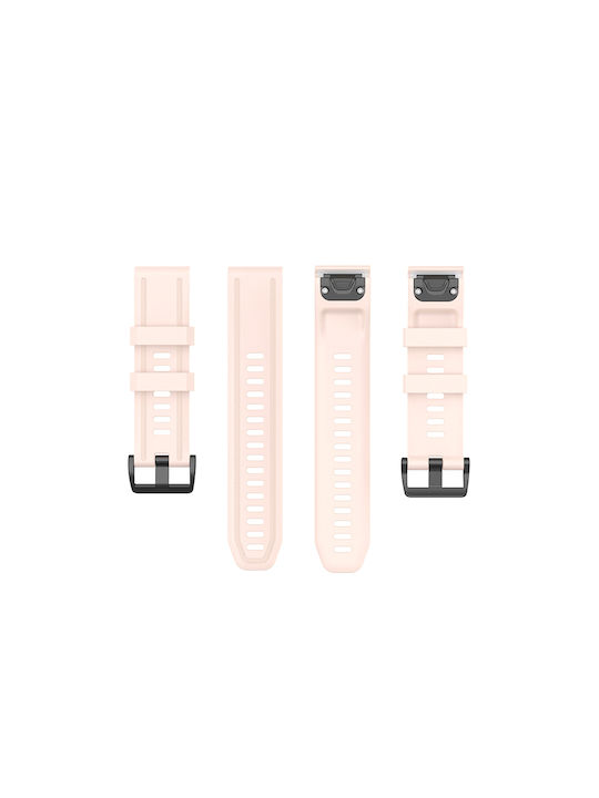 Sonique Strap Silicone Pink (Garmin Fenix 7S/5S/5S Plus/6S/6S Pro/instinct 2S)