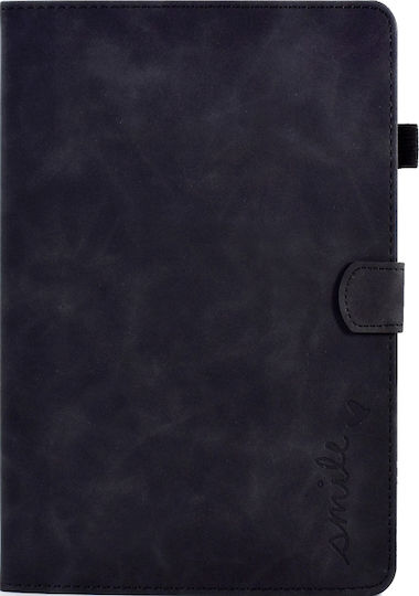 Huawei Flip Cover Δερμάτινη Μαύρη (Huawei MatePad T 10 / T 10s / Honor Pad 6 / X6)