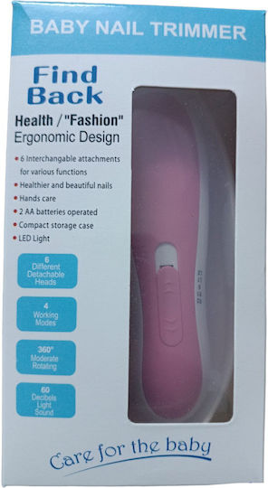 Baby Electric Nail File Pink