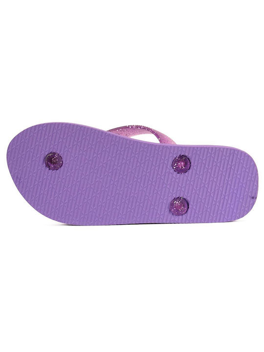 Disney Kids' Flip Flops Frozen Purple D4310301S