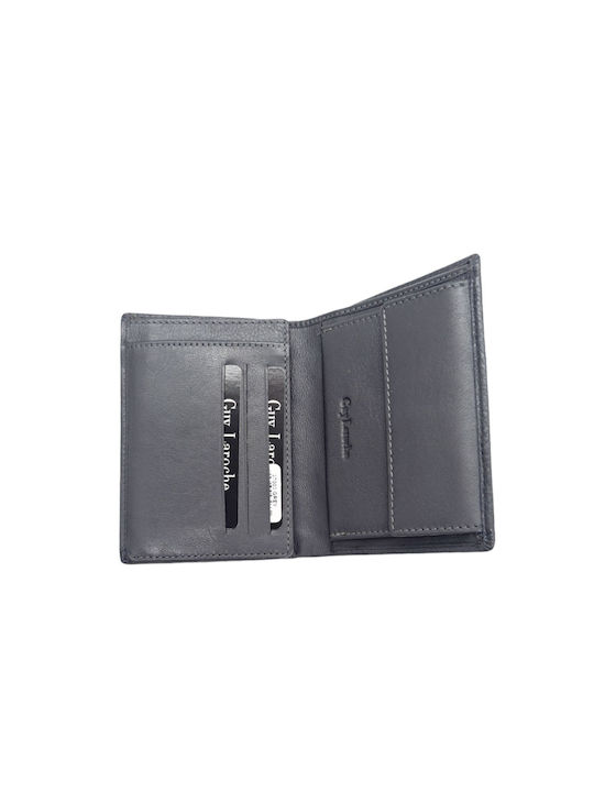 Guy Laroche Men's Leather Wallet Gray