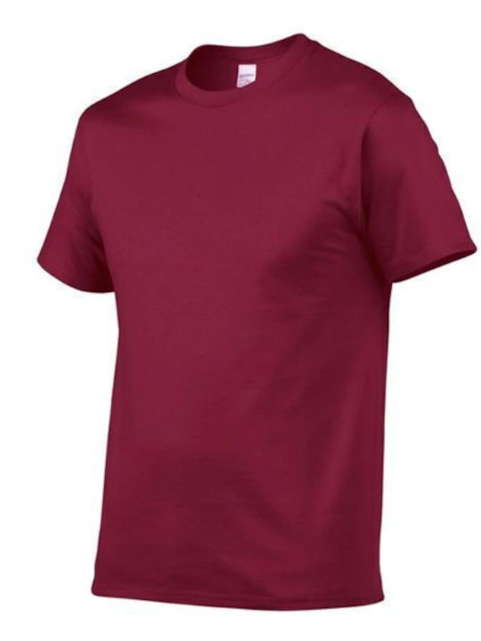T-shirt Μπορντό