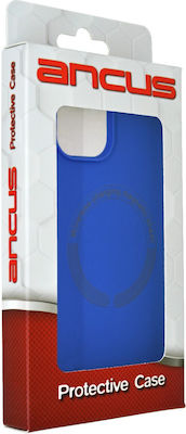 Ancus Magsafe Silicone Back Cover Blue (iPhone 12 / 12 Pro)