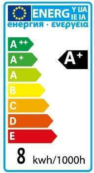 Glou LedArt Glou LedArt LED Bulb 8W for Socket E27 and Shape ST64 Warm White 806lm Dimmable