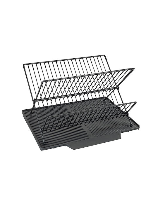 Wenko Spülbeckenablauf Kunststoff Schwarz 40x25x34cm