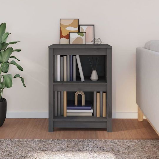 Bibliothek Grau 50x35x68cm