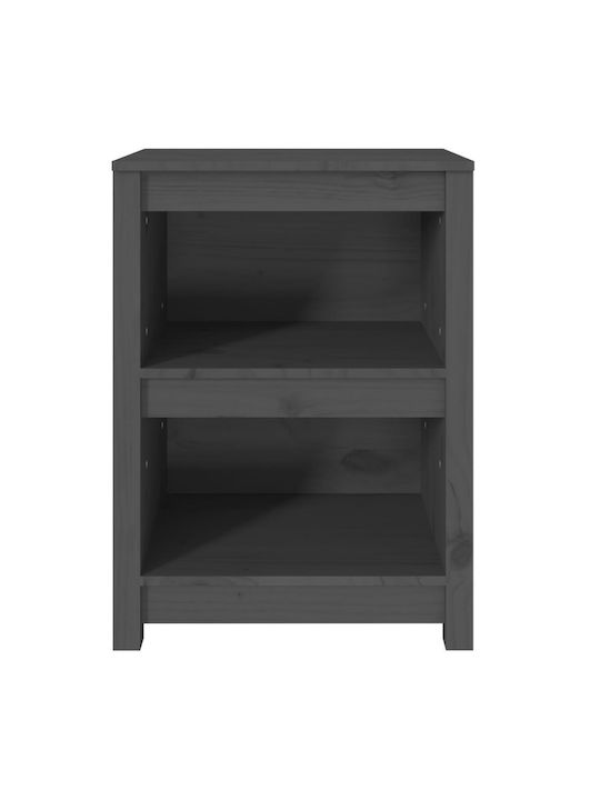 Bibliothek Grau 50x35x68cm