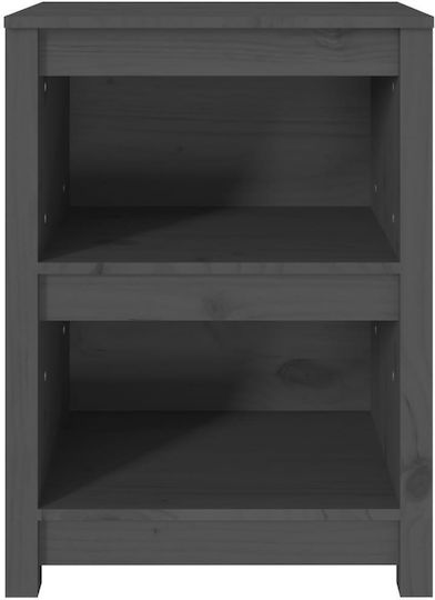 Bibliothek Grau 50x35x68cm