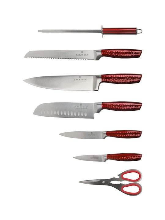 Edenberg Knife Set With Stand of Stainless Steel EB-973 8pcs