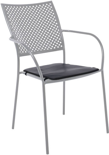 Woodwell Garden Chair Cushion Feria Black 38x45cm