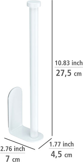 Wenko Wall Mounted Metallic Napkin Holder White 27.5x4.5x7cm 53215500