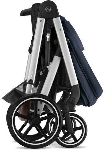 Cybex Balios S Lux Ρυθμιζόμενο Καρότσι Μωρού Kατάλληλο για Nεογέννητο Ocean Blue 11.7kg