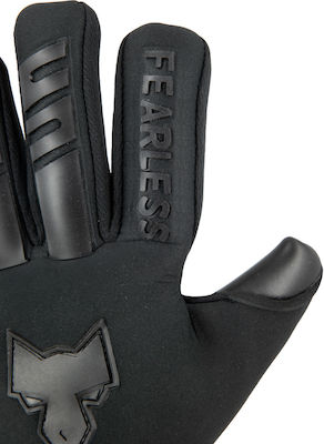 Fearless Goalkeepers Wolf X Torwarthandschuhe Erwachsene & Kinder Schwarz