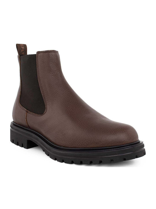 Alex 8 Leather Brown Chelsea Boots Anatomical