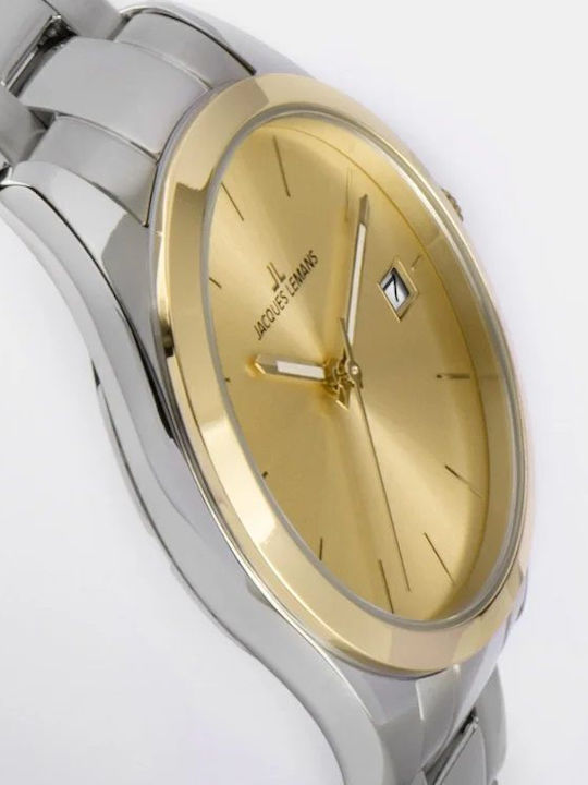 Jacques Lemans Derby Women's Watch 34mm Battery Silver